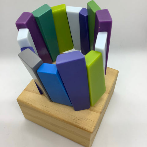 Sticks resin bracelet